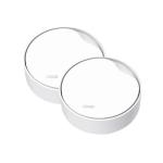  TP-LINK Deco X50-PoE 2-pack Sistema WiFi 6 mesh AX3000 dual band 2402Mbps 5GHz 574Mbps 2.4GHz PoE+ 802.3at cobertura 465m² 