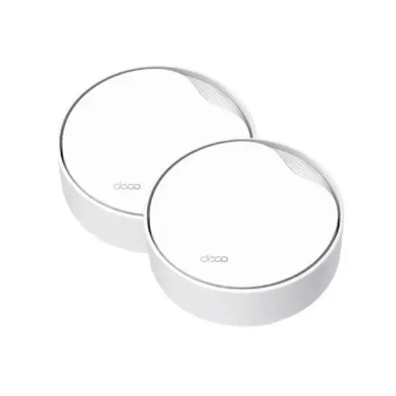  TP-LINK Deco X50-PoE 2-pack Sistema WiFi 6 mesh AX3000 dual band 2402Mbps 5GHz 574Mbps 2.4GHz PoE+ 802.3at cobertura 465m² 