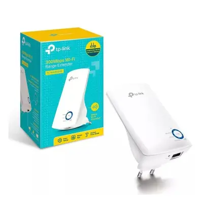  TP-LINK TL-WA850RE Extensor rango inalámbrico N 300Mbps 2.4GHz puerto Ethernet amplificador señal modo AP 