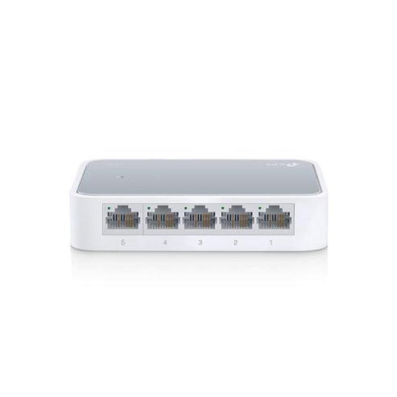 TP-LINK TL-SF1005D Switch No Gestionable 5 Puertos 10/100Mbps Desktop Case Plástico Plug&Play 