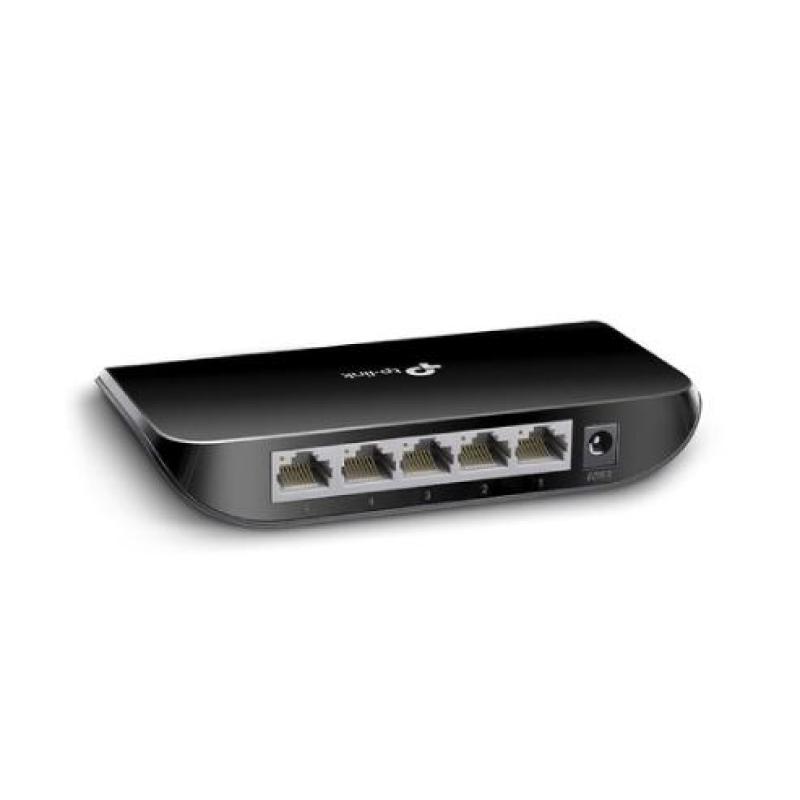  TP-LINK TL-SG1005D Switch No Gestionable 5 Puertos Gigabit 10/100/1000Mbps Desktop Case Plástico Plug&Play 