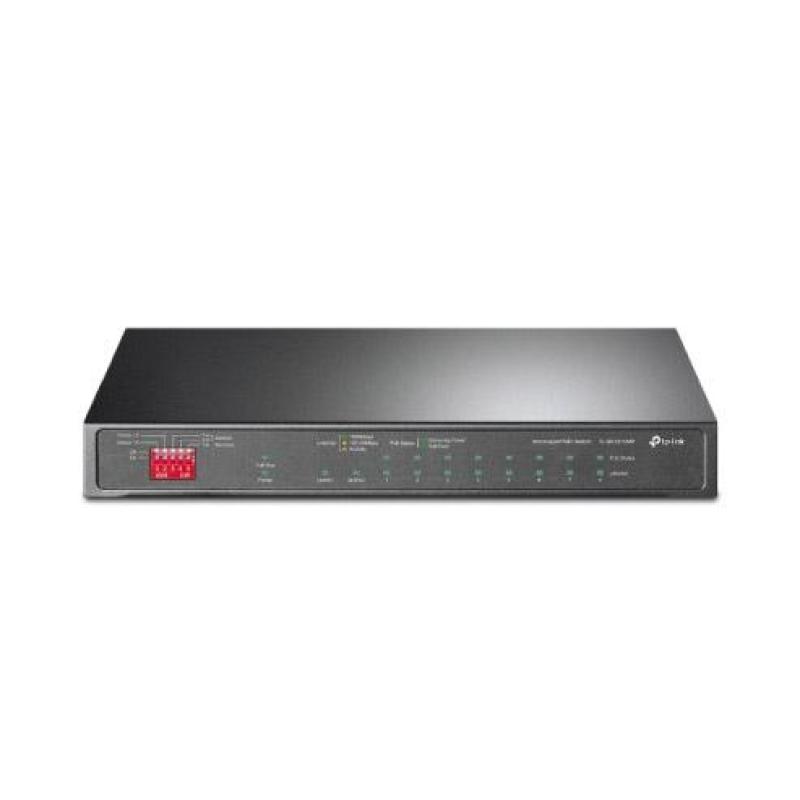  TP-LINK TL-SG1210MP Switch No Gestionable 10 Puertos Gigabit 8 PoE+ 123W Extend Mode 250m Priority Isolation Desktop 