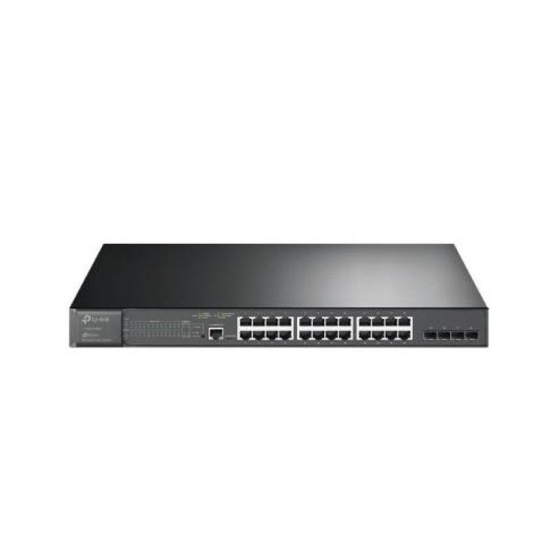  TP-LINK TL-SG3428MP Switch Gestionable JetStream 28 Puertos Gigabit L2 24 Puertos PoE+ 384W Combo SFP Web/Cloud 