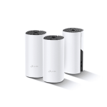  TP-LINK Deco E4 3-pack sistema WiFi mesh AC1200 dual band cobertura 370m² 
