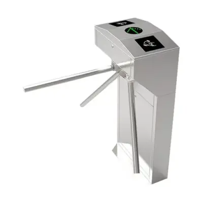  ZKTECO TS1022PRO Torniquete con lectoras FR1200 control INBIO260 3 brazos 600mm paso 30-40 personas/min 