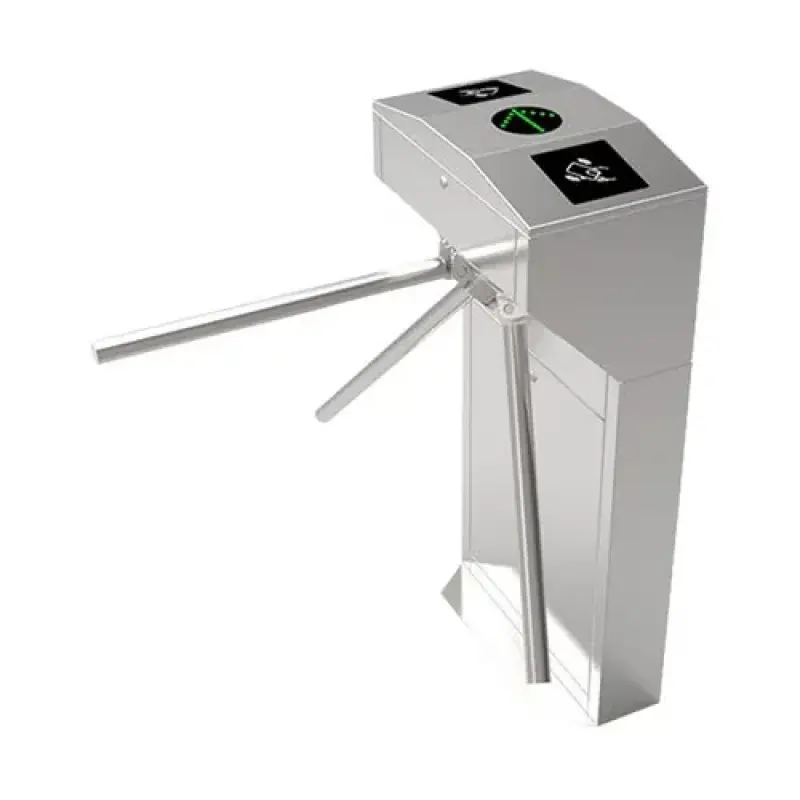 ZKTECO TS1022PRO Torniquete con lectoras FR1200 control INBIO260 3 brazos 600mm paso 30-40 personas/min 