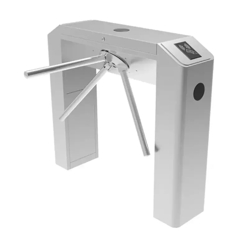 ZKTECO TS2022 PRO barrera peatonal torniquete con lector de huella y tarjeta RFID 