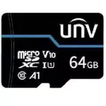  UNIVIEW TF-64G-T-L-IN Tarjeta microSD 64GB U1 para videovigilancia 