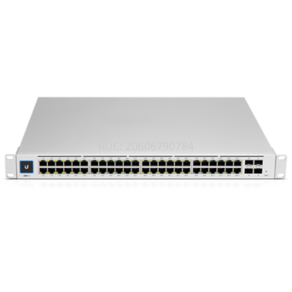  UBIQUITI USW-48-POE Switch UniFi 48 puertos 32 PoE 4 SFP 1G 