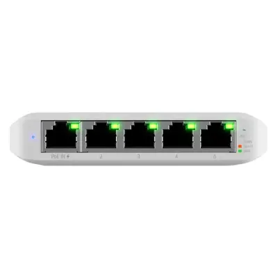  UBIQUITI USW-Flex-Mini Switch UniFi 5 puertos Gigabit administrable 10/100/1000Mbps PoE 802.3af/at 