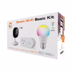  NEXXT NHK-K116 kit Nexxt Home cámara Wi‑Fi + enchufe inteligente + foco RGB 