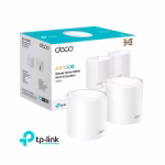  TP-LINK Deco X10 2-pack Sistema WiFi 6 mesh AX1500 dual band 1201Mbps 5GHz 300Mbps 2.4GHz cobertura 370m² 2 puertos Gigabit 