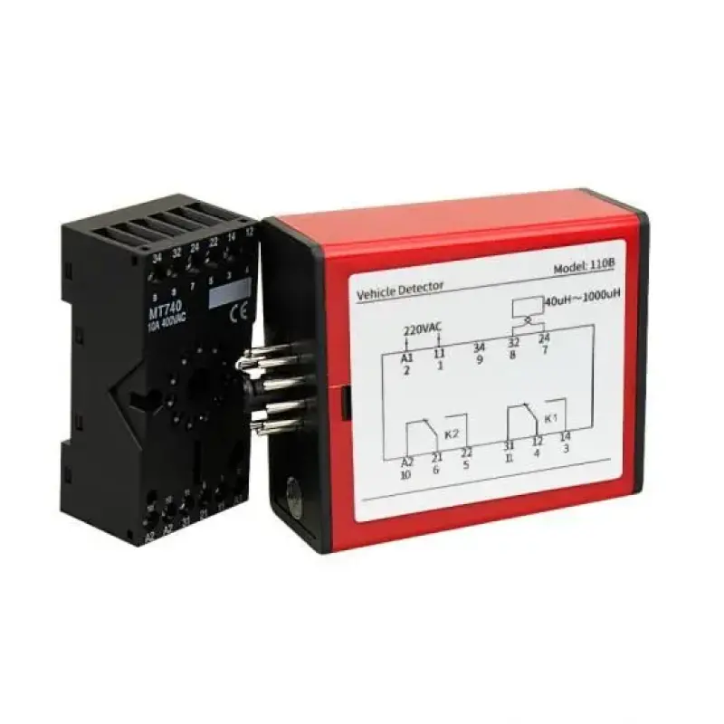  ZKTECO PSA02 loop magnético detección vehicular 1 zona 