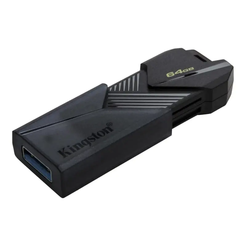  KINGSTON DataTraveler Exodia M 64GB Memoria flash USB 3.2 Gen 1 100MB/s lectura color azul capuchón protector 