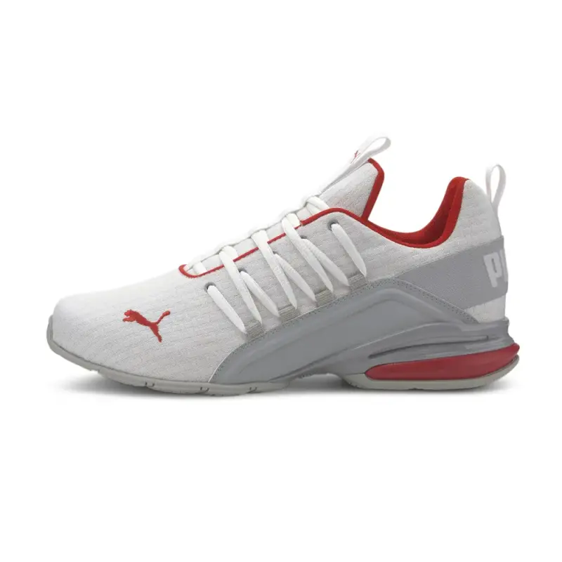  PUMA Axelion Block zapatillas hombre blanco negro training 