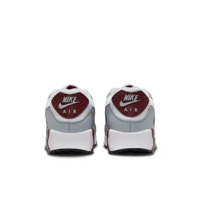  NIKE Air Max 90 White/Black/Dark Team Red/Pure Platinum 