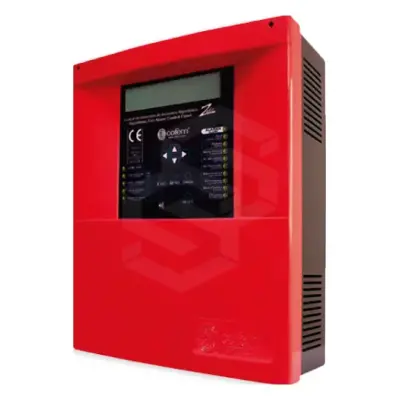  COLOTRON CO-ZAFIR02BROJ Central direccionable Zafiro 2 bucles 199 puntos puerta roja 12VDC 3A 