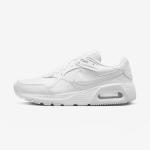  NIKE Air Max SC zapatillas dama blanco cuero sintético suela goma 