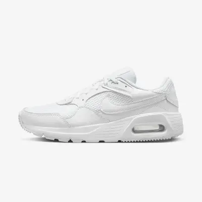  NIKE Air Max SC zapatillas dama blanco cuero sintético suela goma 