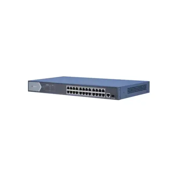  HIKVISION DS-3E0526P-E Switch PoE Gigabit no administrado 24 puertos RJ45 10/100/1000Mbps 2 SFP 370W 