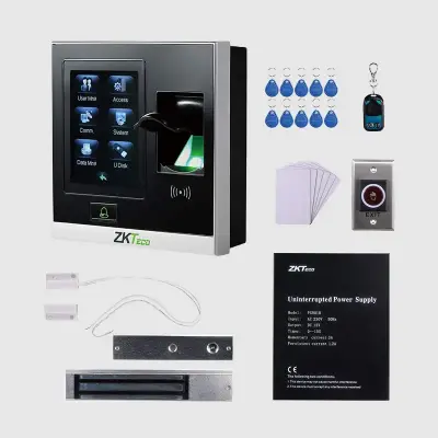  ZKTECO SF400 E LOCK KIT kit de control acceso huella 
