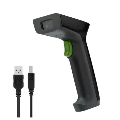  ZKTECO ZKB101S lector escáner código barras pistola mano 1D USB 