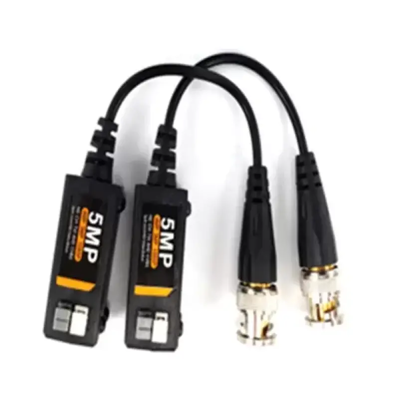  ZKTECO CF500 Balun Video 4 en 1 hasta 5MP Transceptor Pasivo 