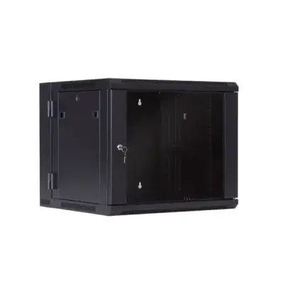  ZKTECO ZK-R9U-5409A gabinete pared 9U 530x400x450mm puerta vidrio 