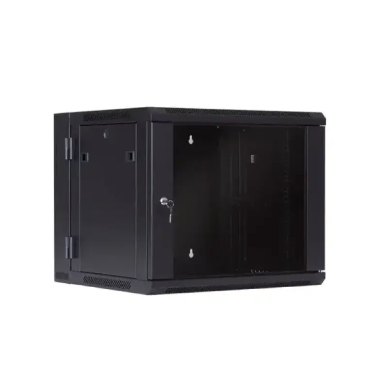  ZKTECO ZK-R9U-5409A gabinete pared 9U 530x400x450mm puerta vidrio 