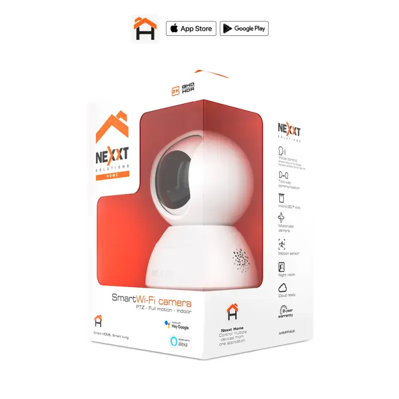 NEXXT NHC-IP10 Cámara inteligente motorizada Wi-Fi para interior 