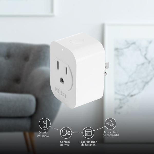  NEXXT AHIWPSO4U1 Enchufe inteligente Wi-Fi 110V 