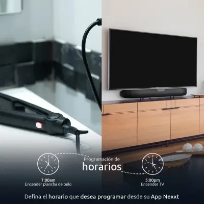  NEXXT AHIWPSO4U1 Enchufe inteligente Wi-Fi 110V 