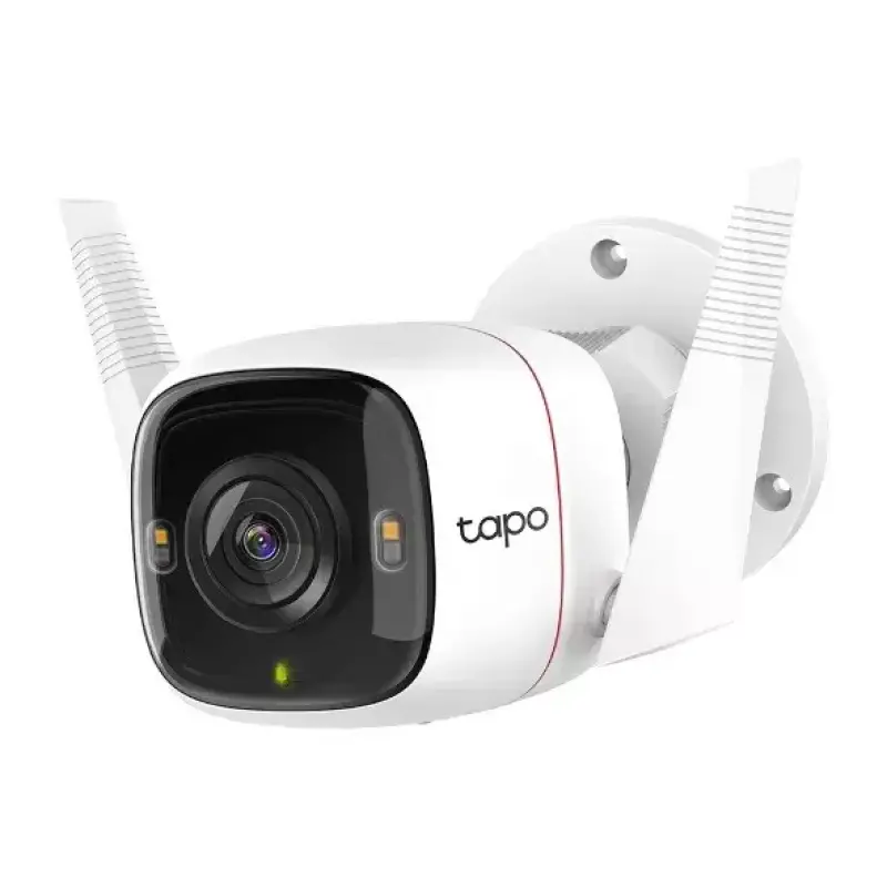  TP-LINK TAPO C320WS Cámara IP Exterior 2K QHD 2560x1440 WiFi 2.4GHz Ethernet Dual Antennas Visión Nocturna Color Starlight Sensor 